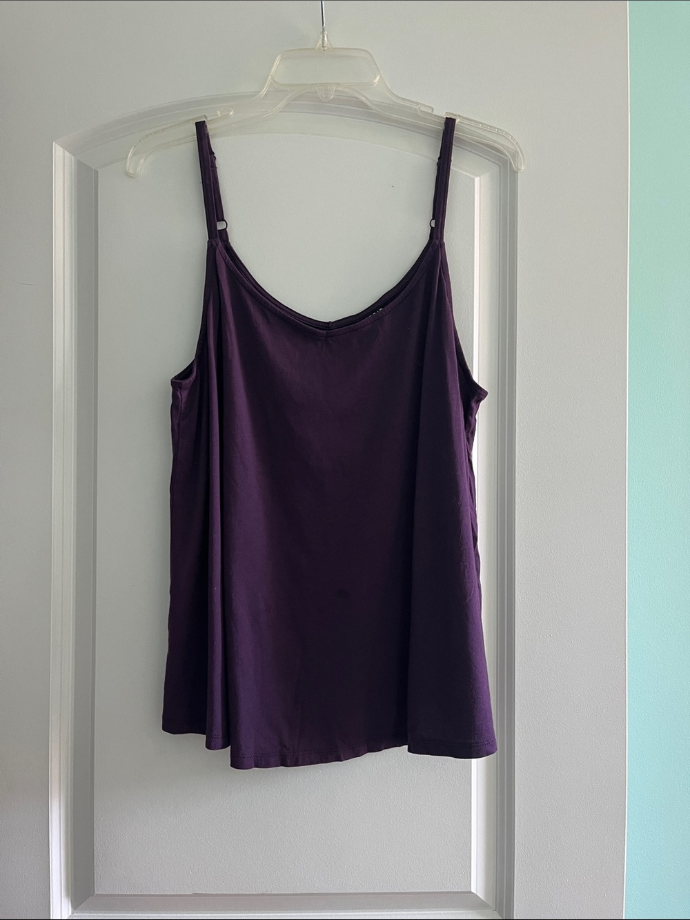 torrid Deep Purple Adjustable Spaghetti Strap Cami